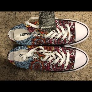 Mandala Converse All Star Size 7 - BRAND NEW